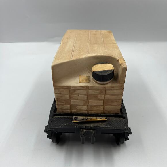 VTG Jersey Western Railway Jim Beam Lumber Car Decanter EMPTY Jim Beam Porcelain - Picture 8 of 10